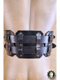 Olympus leather plate belt (Fighter)