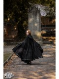Wool cape with embroidery Alma