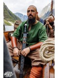 Olaf Short Sleeve Viking Tunic - Green