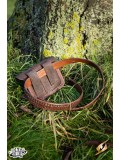 Warrior bag Suede - Small Brown