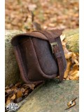 Warrior bag Suede - Small Brown