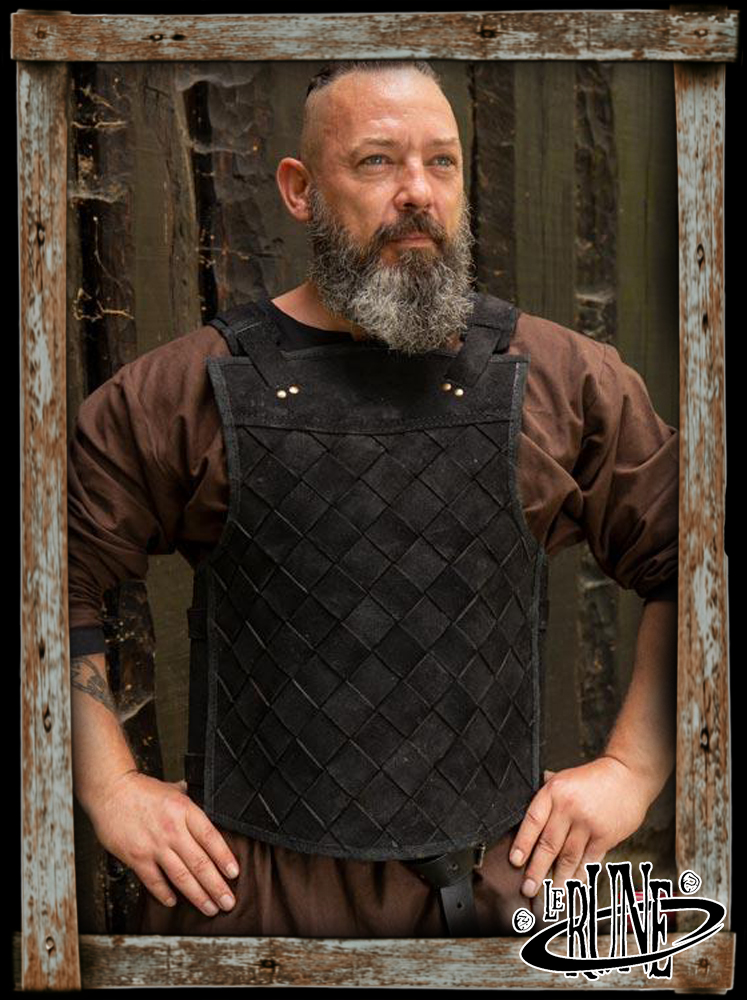 RFB Viking leather armour - black