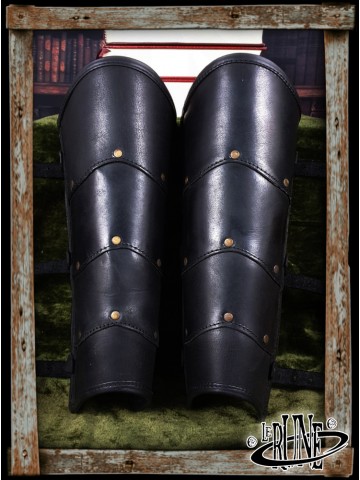 Leather greaves Roman