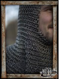 Alaric Chainmail Coif - Natural finish