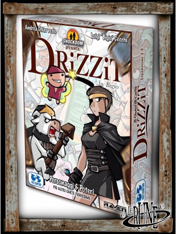 Drizzit - The Card Game - Characters & Powers (ITA)