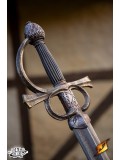 Rillet Rapier Sword - Black - Vanguard (103cm) 