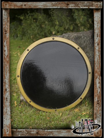 RFB Round Shield - Black/Gold - ø50 cm