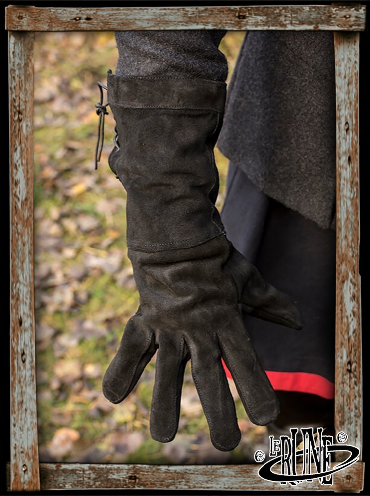 Leather Gloves - Epic black