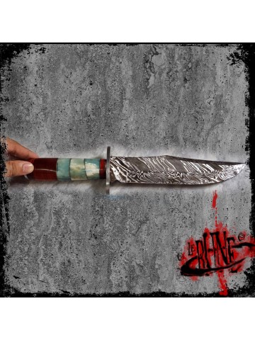 Damascus knife