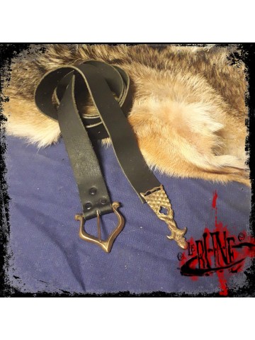 Lancelot leather belt